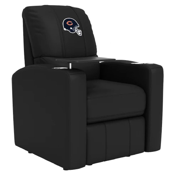 Dreamseat Stealth Power Plus Recliner with Chicago Bears Helmet Logo XZ520823901CDSMHTUSBBLK-PSNFL20032 - main